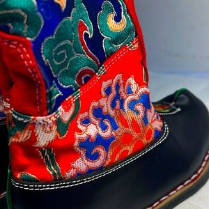 Tibetan traditional boy shoes